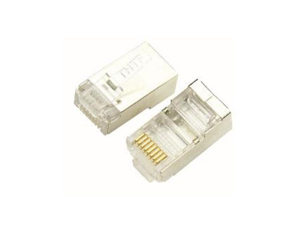 【超5类屏蔽水晶头】清华同方ROTA综合布线-超5类屏蔽RJ45水晶头HCTP-RJ45