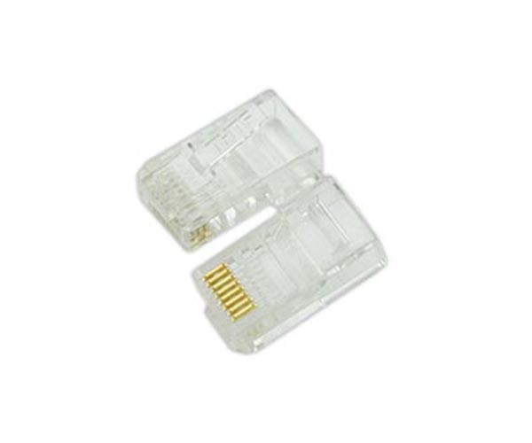 【6类非屏蔽水晶头】清华同方ROTA综合布线-6类非屏蔽RJ45水晶头HCT6-RJ45