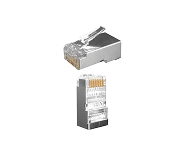 【6类屏蔽水晶头】清华同方ROTA综合布线-6类屏蔽RJ45水晶头HCTP6-RJ45