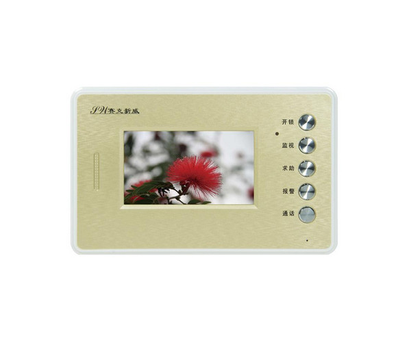 【楼宇可视对讲系统设备】楼宇对讲十大品牌赛克新威4.3寸彩色可视室内机SW21S13金